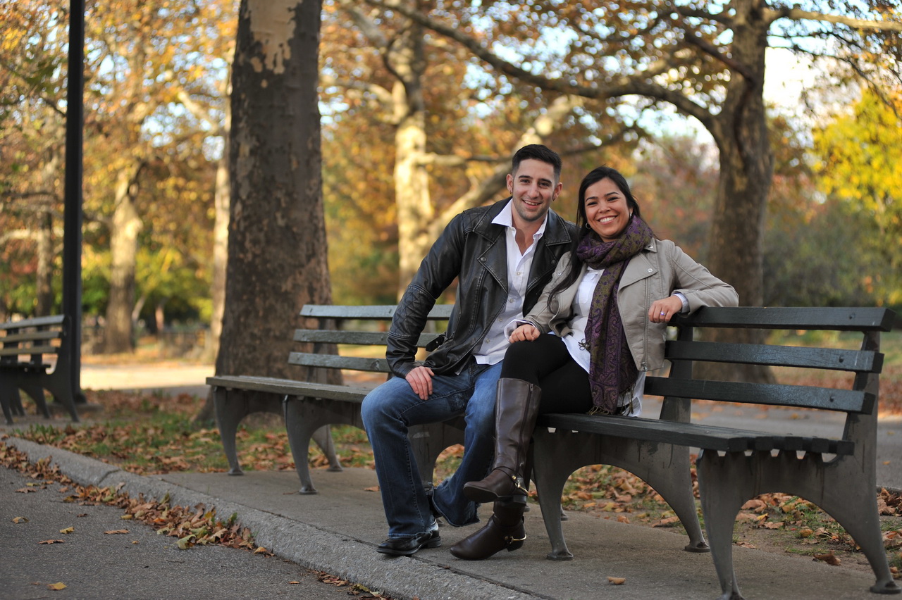 engagement photography new york city