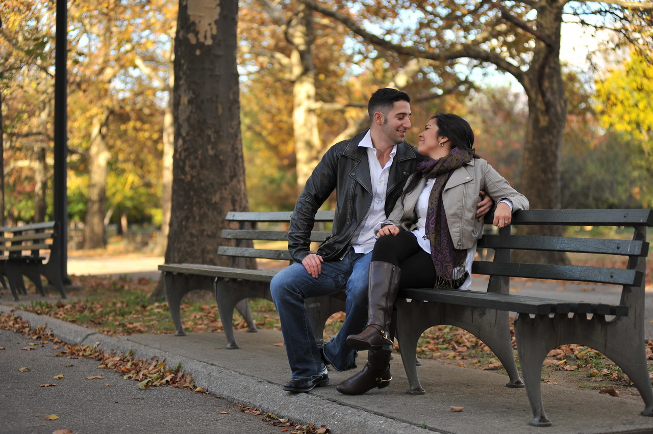 engagement photography new york city