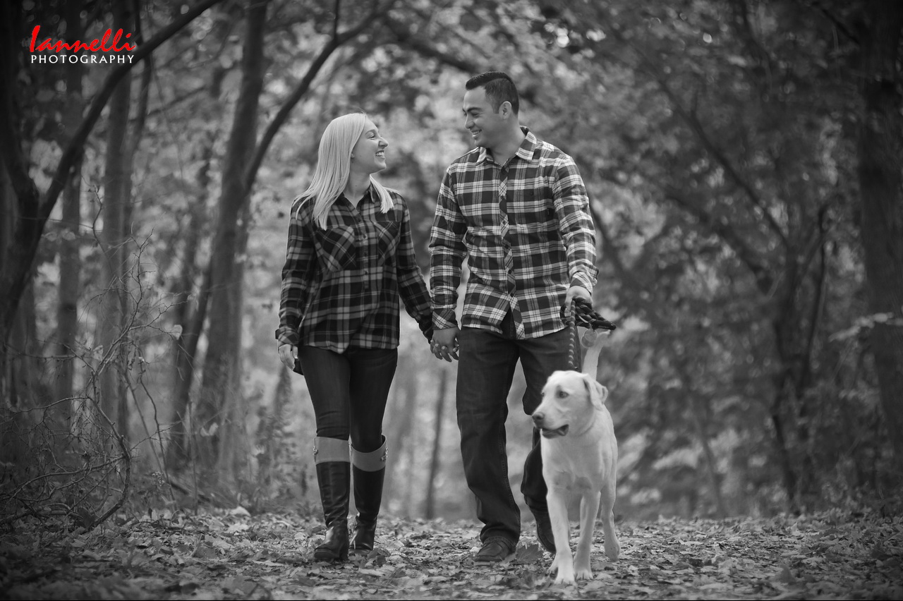 Black and White Image of Couple